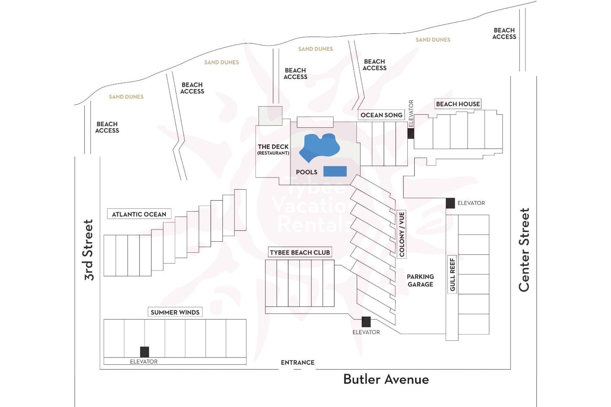The Vue 238 Apartment ไทบีไอส์แลนด์ ภายนอก รูปภาพ